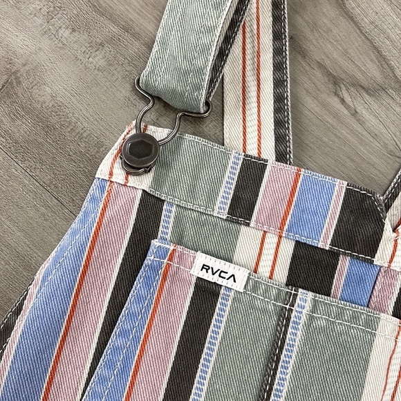 🔆RVCA🔆TOWNHOUSE ROMPER OVERALLS - Picture 11 of 14